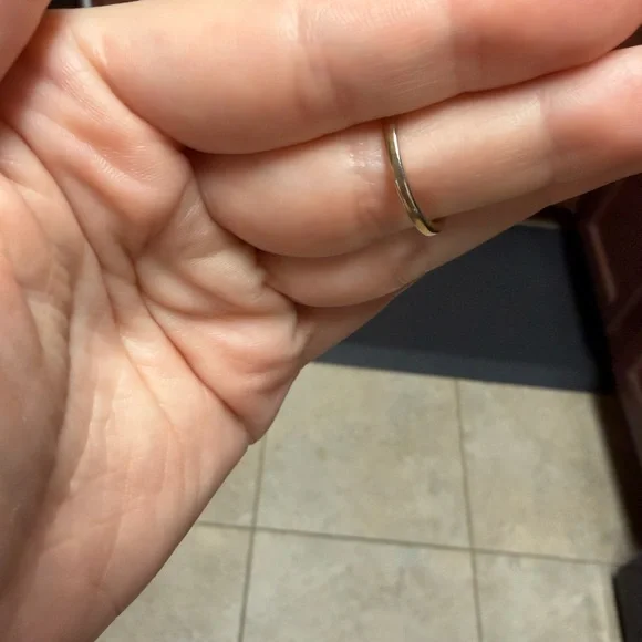 Vintage Avon Dangling Raindrop Ring - Picture 3 of 7